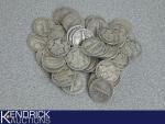 $5 Face (1 roll of 50 Coins) 90% Silver Mercury Dimes
