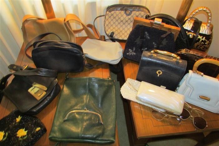 Coach & Gucci & really cute vintage bags