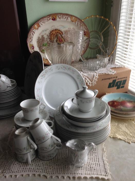 Fine Japanese China, two sets, depression glassware and much much more!