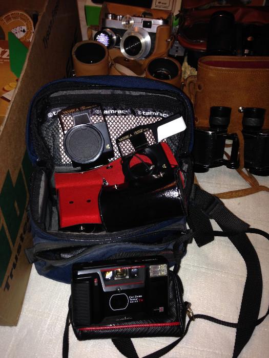 Great camera equipment,with case and extras...