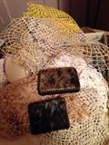 Hand made doilies, pocket purses from Alaska, I have everything displayed and out of boxes...