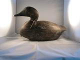 High Head Canvasback Hen circa 1945 Joe Knittler - tag number 202