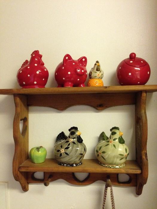 Just a few of the fun decorator pieces here