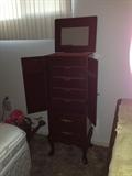 Nice large jewelry armoire