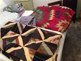Couple nice heavy old quilts