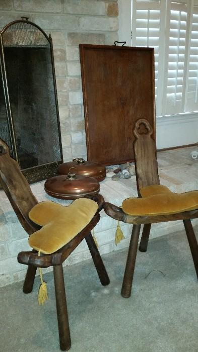 Vintage Birthing Chairs