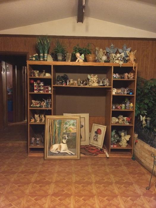 Cabinet and contents for dale, part of the fairy collection