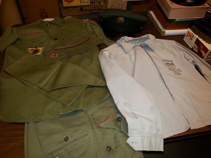 Vintage scout uniform