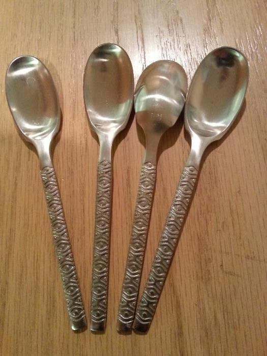 Scandinavian midcentury teaspoons