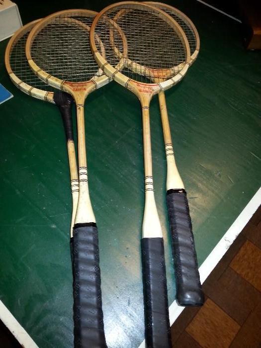 Vintage rackets