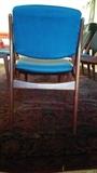 Back view of Arne Vodder "Tilt-Back" dining chair