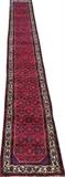 Lot#2251, PERSIAN RUNNER, SEMI ANTIQUE, 20' 0" X 2' 8"Red ground, ivory border.