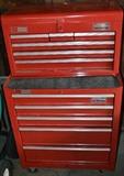 Tool Chest with many hand tools