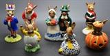 Bunnykins figurines.  Also, a selection of Disney Classics Collection figurines are available as well