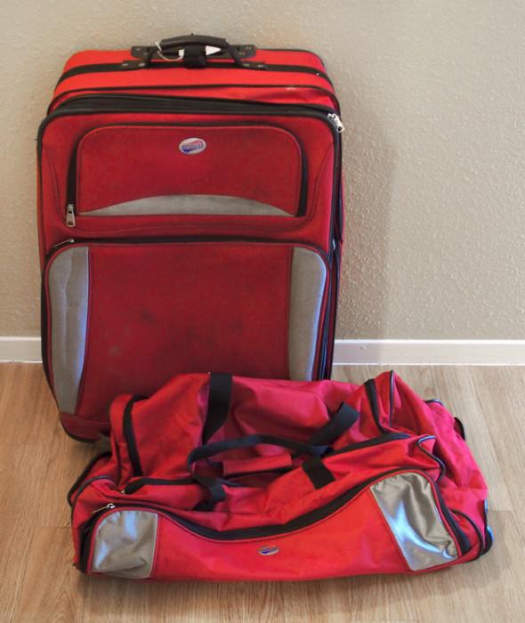 American Standard - 30 suitcase, 22.50 wheeled duffle