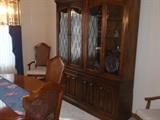 China Cabinet with Interior Glass Shelves