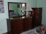 Vintage Century Furniture Dresser with Mirror