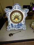 Antique Delft Clock