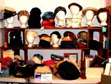 LOads of great vintage hats.