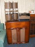 Retro cone speakers. Set of 4.