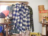 Vintage Plaid mens shirts.