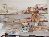 Great vintage linens.