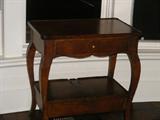 Pierre Deux End Table or Side table with storage.