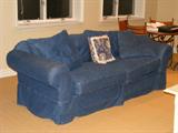 Denim sofa