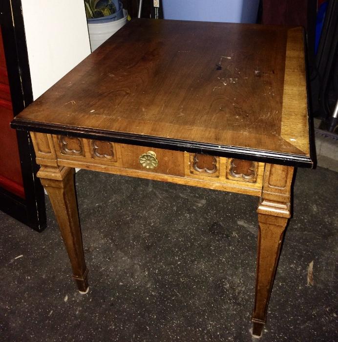 Antique Wood End Table by Colony, High Point North Carolina