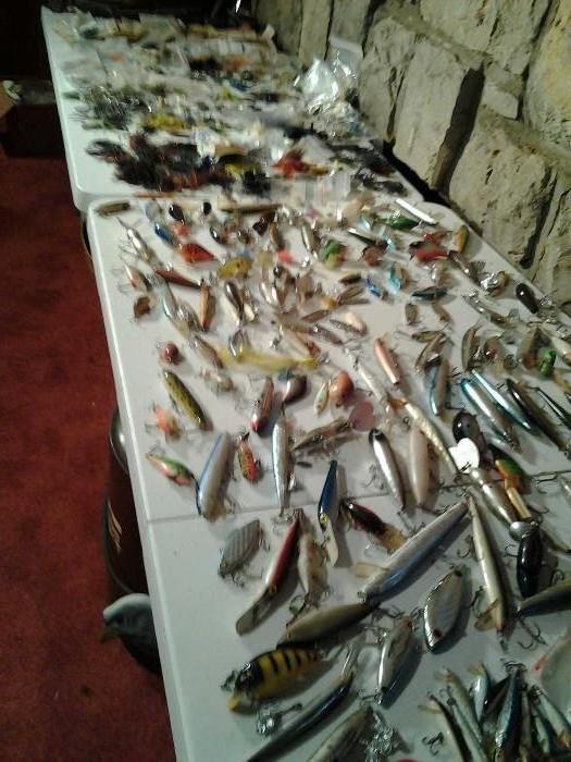 Floater, Top water, spinner baits, new & vintage