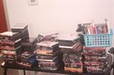 tons of DVDs