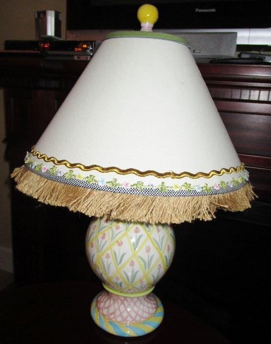 MacKenzie Childs Lamp - ORIGINAL: $ 585 -- ASKING: $ 250