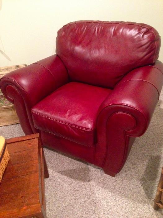 Leather chairs from Carter's. There are 2 of these