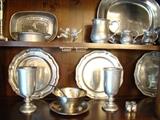 Lots of quality pewter items all in great condition.