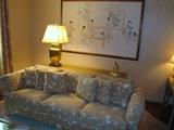 Erwin Lambeth (one of two) sofa. All in excellent condition with no wear.