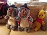 Vintage Disney stuffed animals.