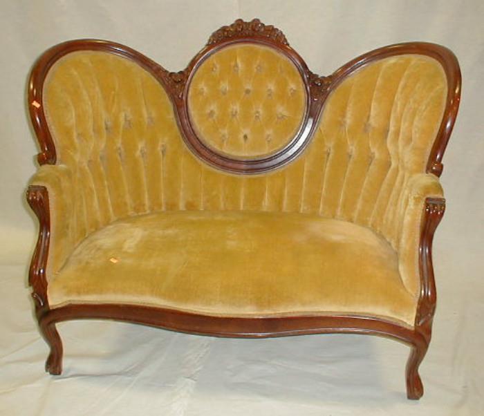 Reproduction Victorian Settee