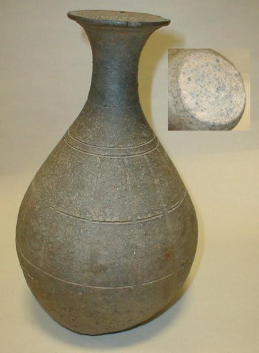 Korean Silla period vessel.  668-935 A.D.