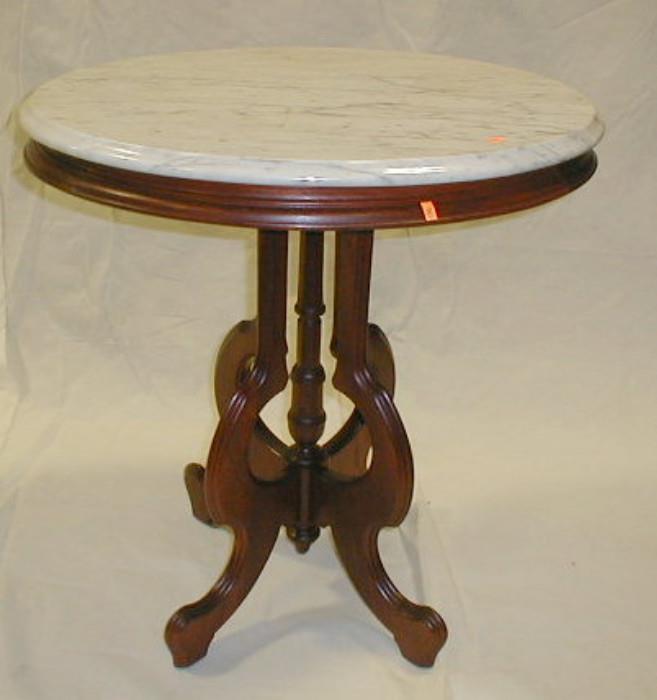 Victorian Marble top side table