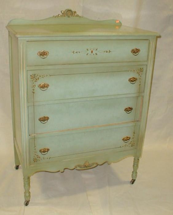 1920's Dresser with factory green paint