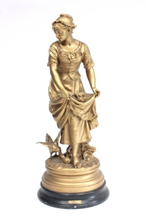 Lot #16 Gold Painted Figure