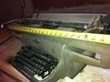 Extra wide carriage vintage Underwood typewriter.