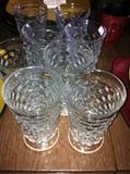 Indiana Glass "Whitehall" iced tea glasses.