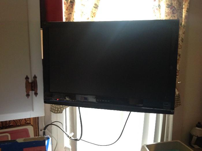 Dynex 18" flat screen TV with wall mount package - $ 60.00