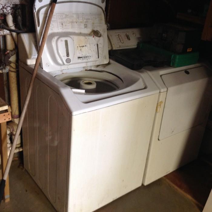 Washer / Dryer Set (sold and priced as is) $ 150.00