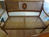 Vintage Caneback Seat