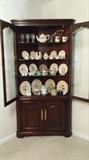 Beautiful corner china cabinet
