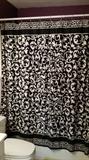 Black & White Shower Curtain