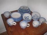 Set of MA Hadley Pottery Dishes