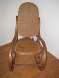 Child's Cane Bottom Rocker